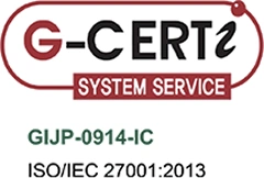 ISMS認証（ISO/IEC 27001）ロゴ
